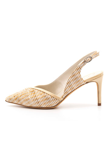 Etta Pointed Toe Slingback Heel