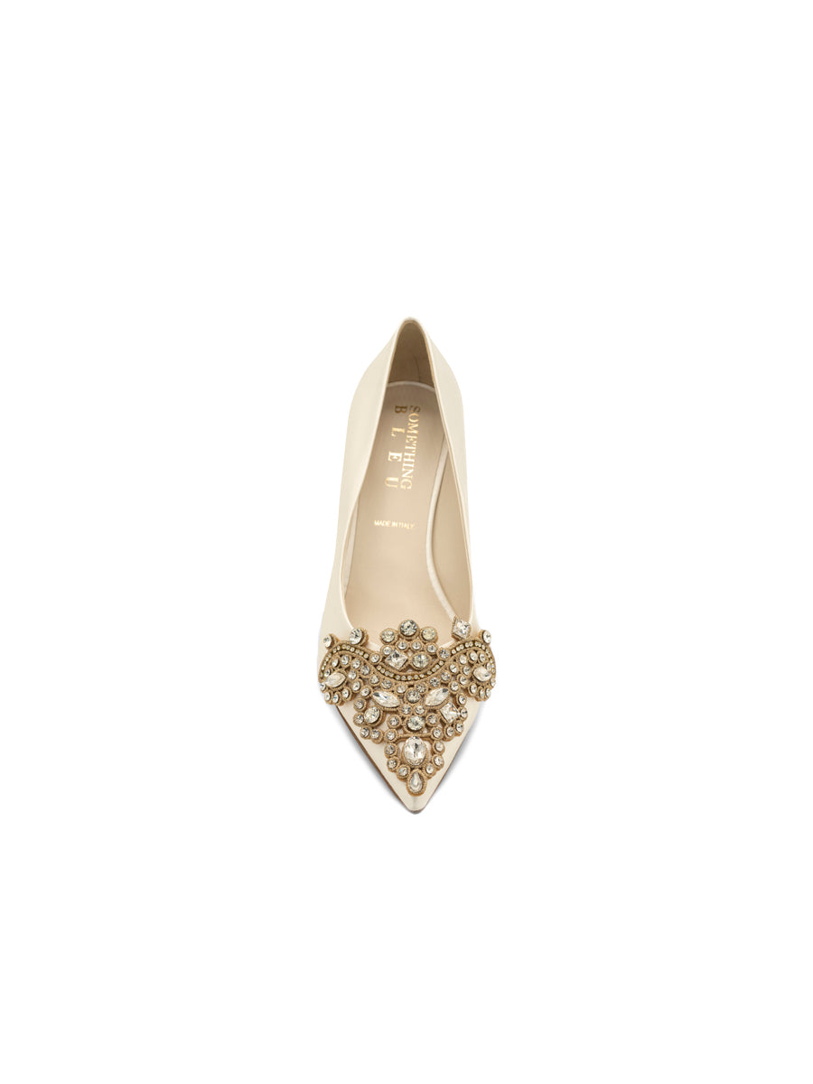 Sabrina Embellished Kitten Heel