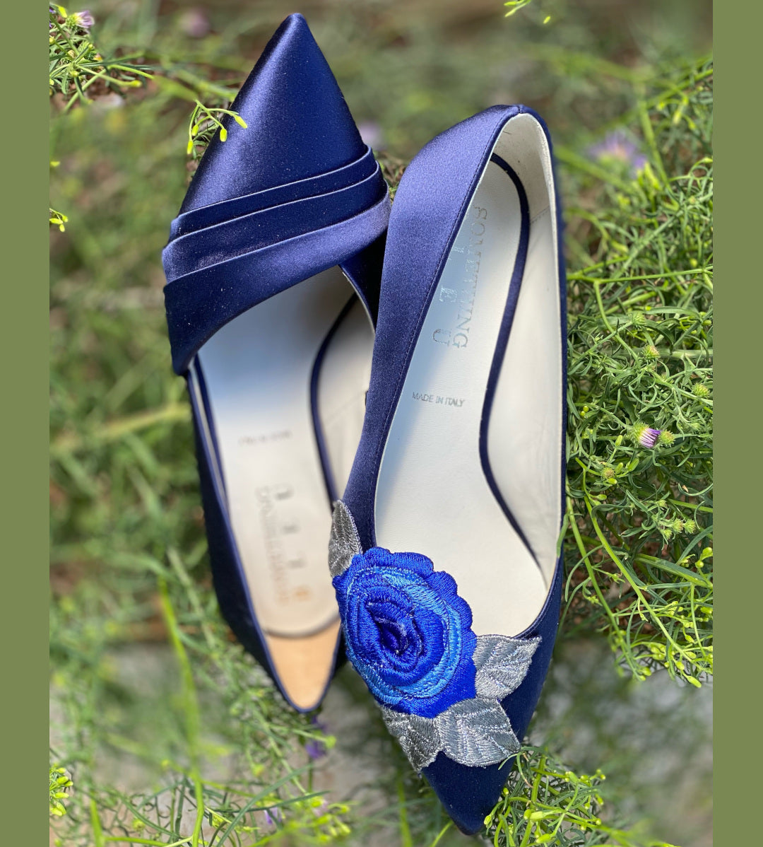 Something Old, Something New–Something Blue on Your Shoe