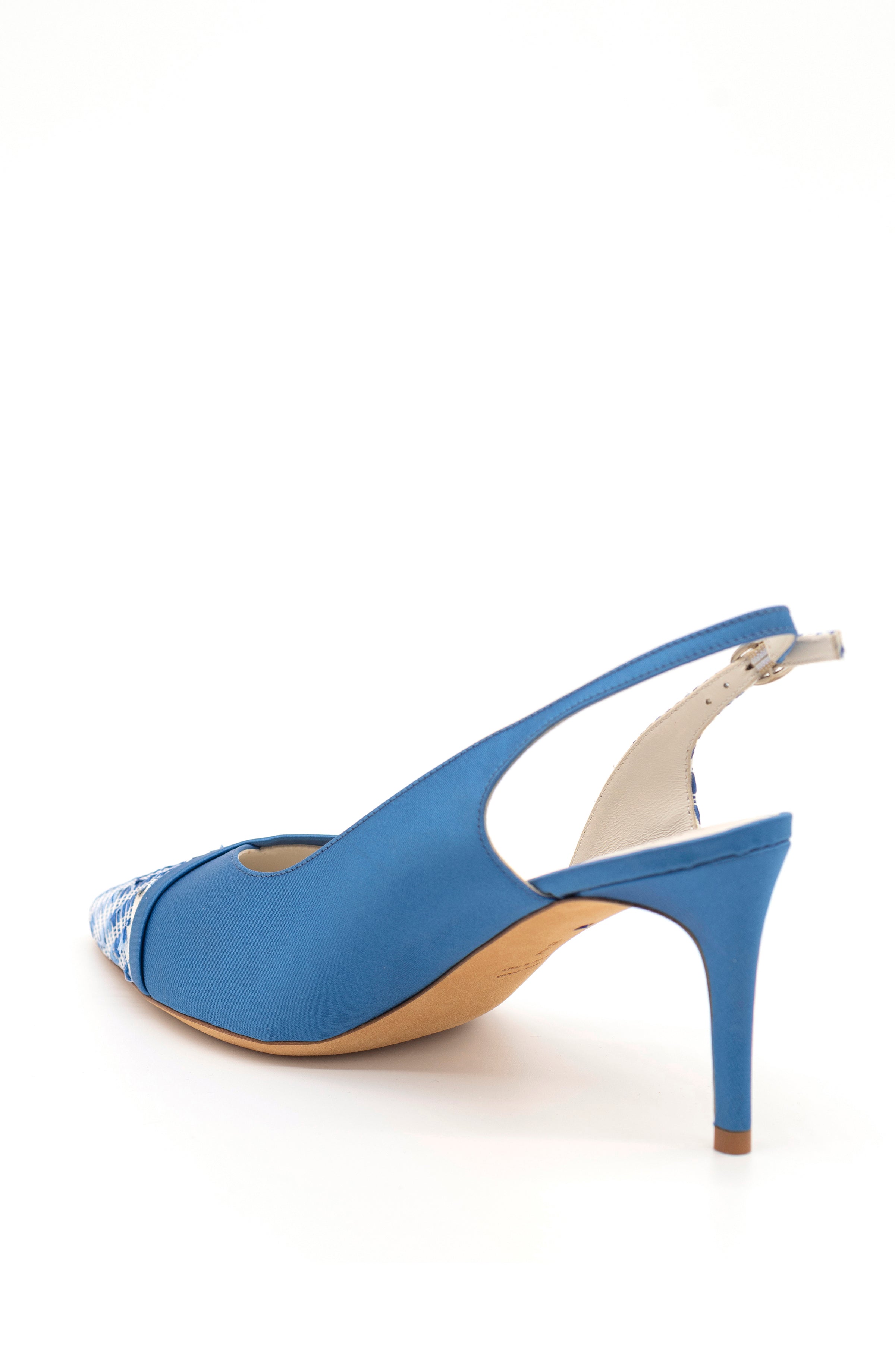 Light blue cheap slingback shoes