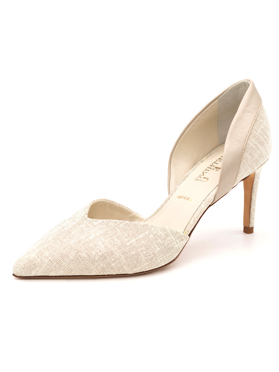 Champagne on sale colored pumps