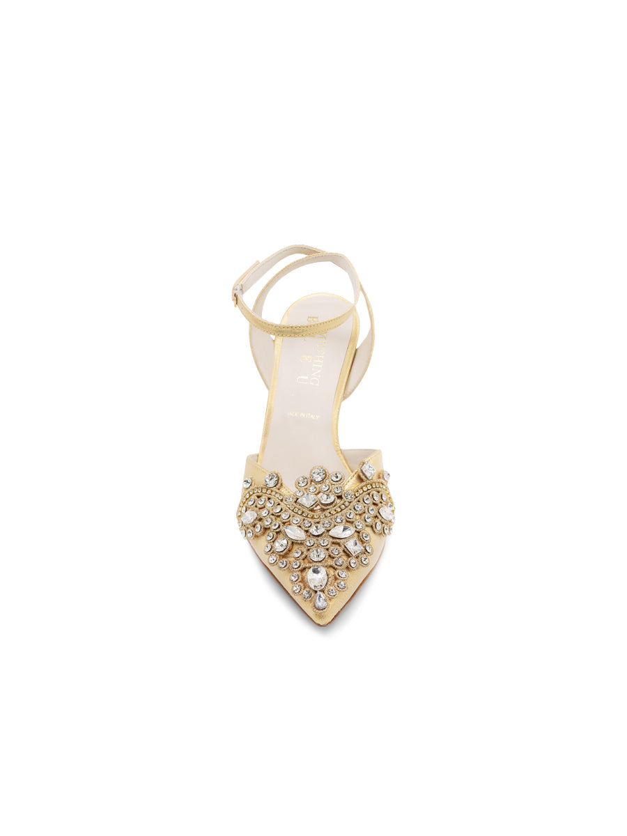 Womens Gold Emmie Glossy 4